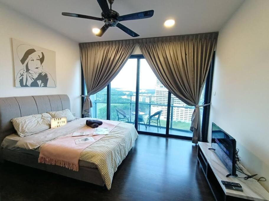 C0704 Almas Suite Seaview & Netflix Stay Nusajaya  Bagian luar foto